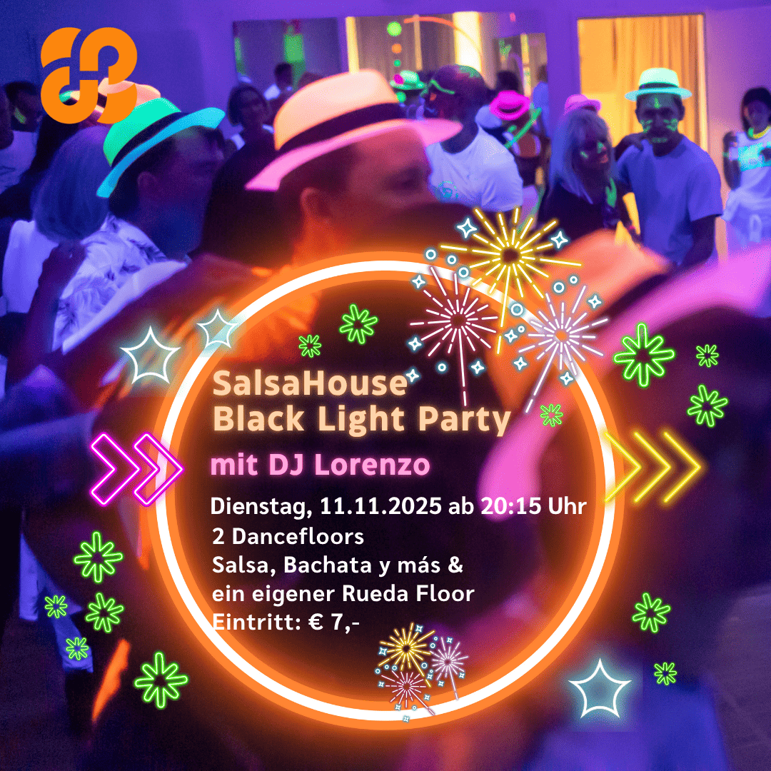 Black Light Party SalsaHouse